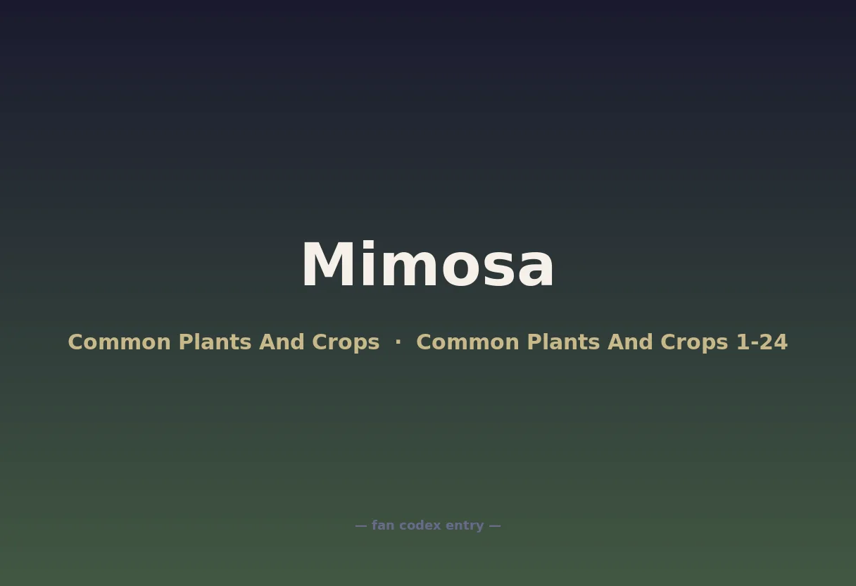 Mimosa