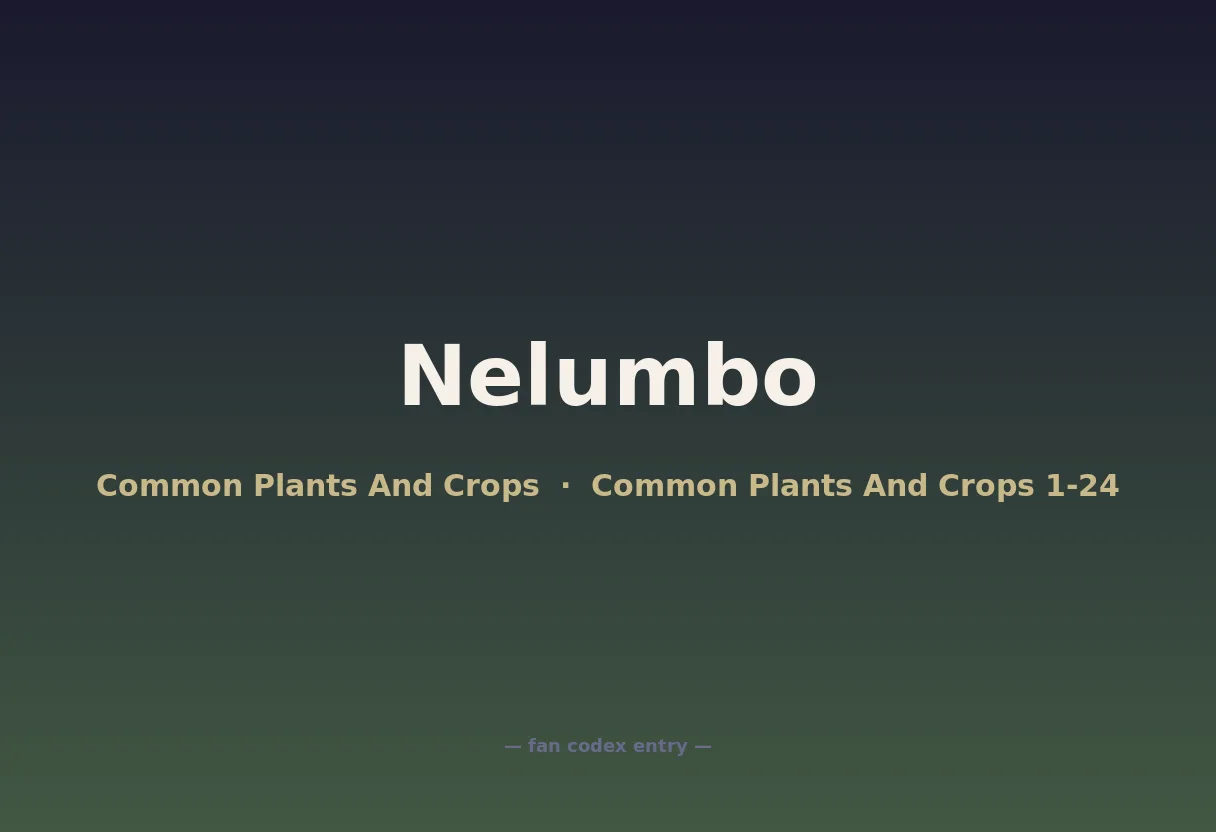 Nelumbo