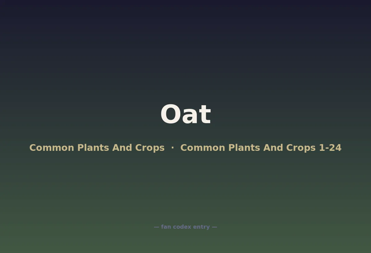 Oat