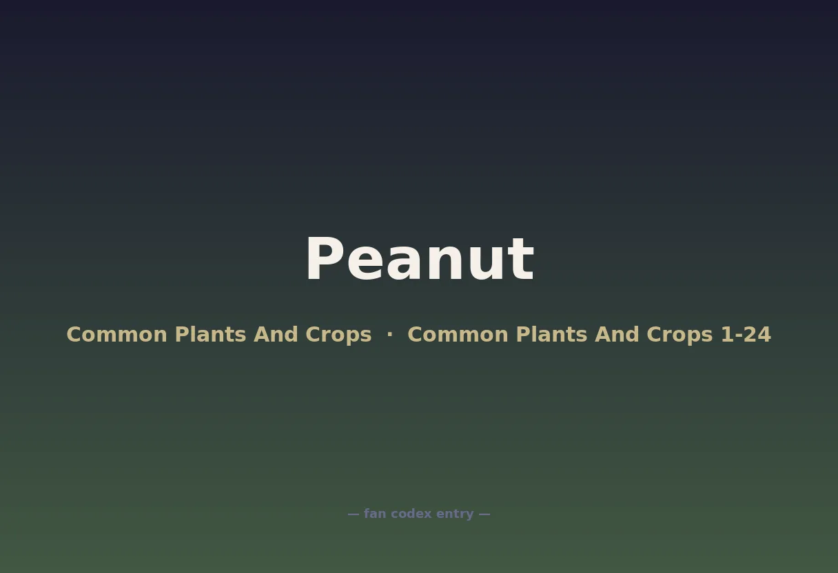Peanut